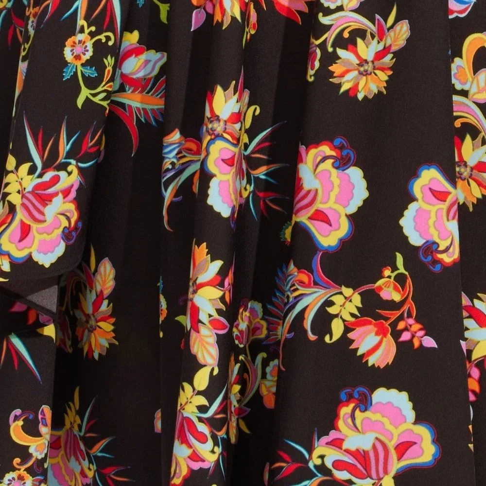 26. Eva Franco Shentel Floral Midi Dress - Picture 2 of 3